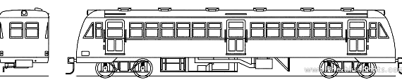 Kashima Railway Kiha 42200 train - drawings, dimensions, pictures