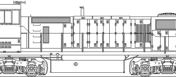 MPI MP1500D train - drawings, dimensions, figures