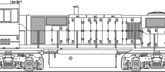 MPI MP2000D train - drawings, dimensions, figures