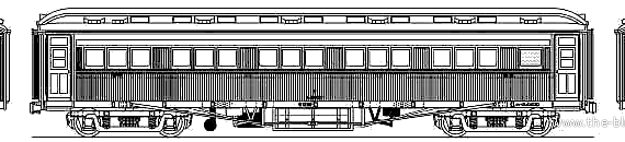 Train Naha 22000 - drawings, dimensions, figures