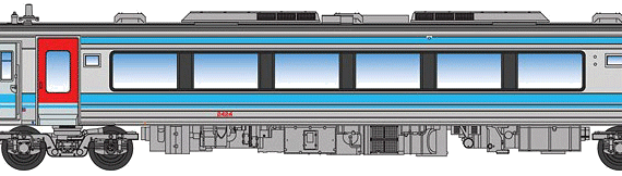 Nanpu 2000 train - drawings, dimensions, figures