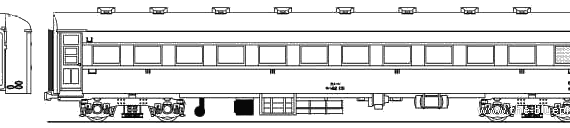 Train Suha 42 Oha 35 - drawings, dimensions, figures