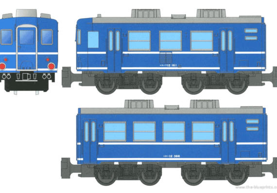 Поезд Takasaki Train Center - чертежи, габариты, рисунки