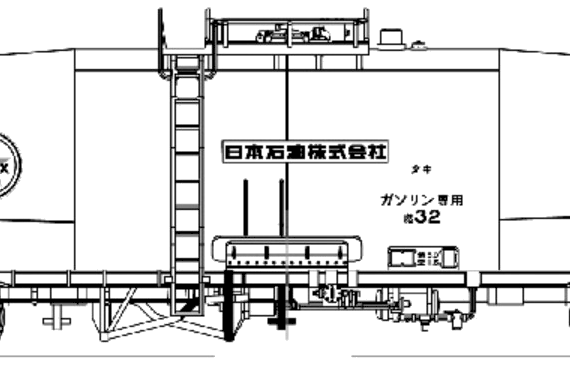 Поезд Taki 35000 TW-35000-F003A - чертежи, габариты, рисунки