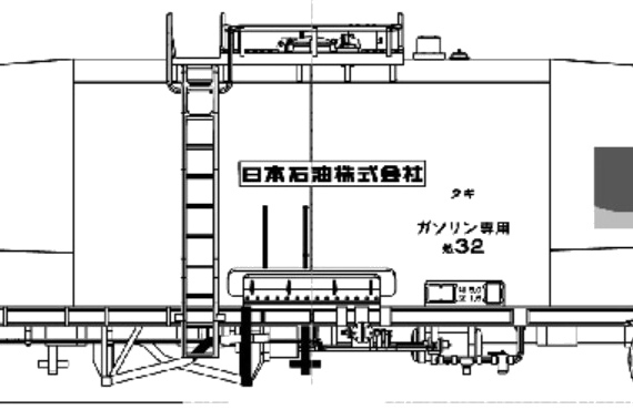 Taki 35000 TW-35000-F004A train - drawings, dimensions, figures
