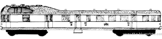 Train VT 59 - drawings, dimensions, figures