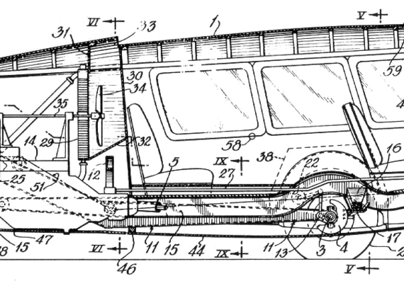 Aerocar truck - drawings, dimensions, pictures