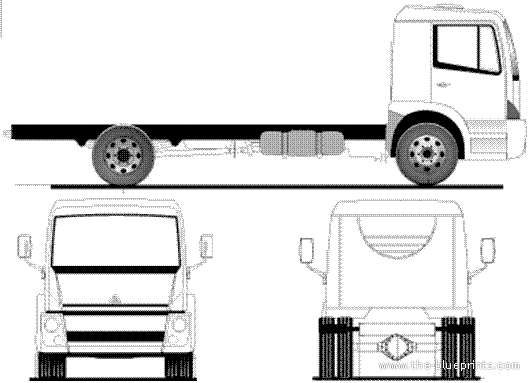 Agrale 13000 truck (2009) - drawings, dimensions, pictures