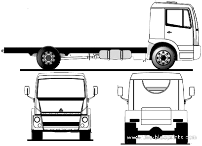 Agrale 6000VUC truck (2009) - drawings, dimensions, pictures