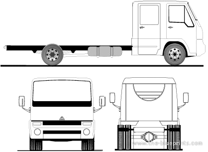 Agrale 8500CD truck (2009) - drawings, dimensions, pictures