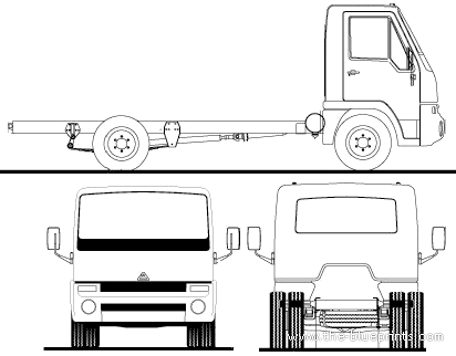 Agrale 8500 truck (2009) - drawings, dimensions, pictures