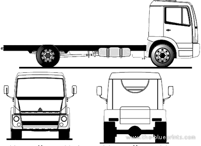 Agrale 9200CE truck (2009) - drawings, dimensions, pictures