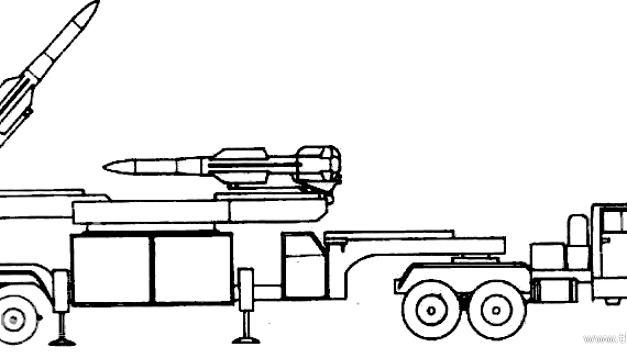 Akash truck - drawings, dimensions, pictures