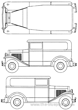Asquith Blazer truck (2009) - drawings, dimensions, pictures