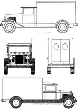 Asquith Branton truck (2009) - drawings, dimensions, pictures