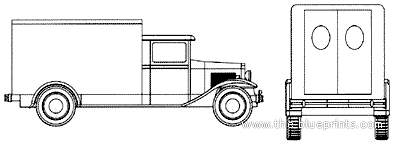 Asquith Highland truck (2009) - drawings, dimensions, pictures