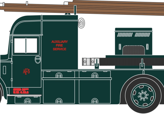 Bedford Heavy Unit truck - drawings, dimensions, pictures