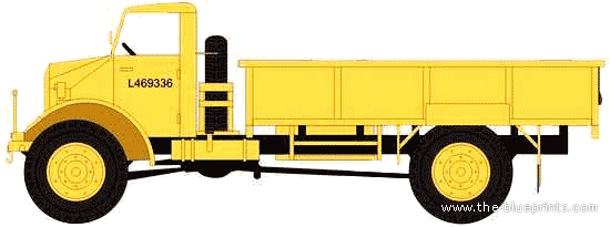 CMP Ford F60L truck - drawings, dimensions, figures