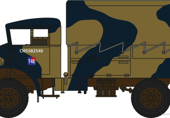 CMP Truck - drawings, dimensions, pictures