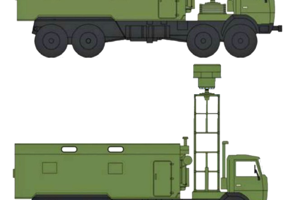 Truck CVA-001-04RP-E - drawings, dimensions, figures