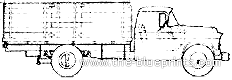 Chevrolet 8400 Skates Truck (1956) - drawings, dimensions, pictures