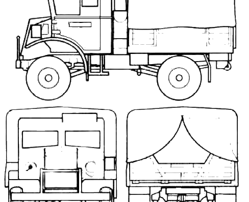 Грузовик Chevrolet CMP 15cwt GP Truck - чертежи, габариты, рисунки