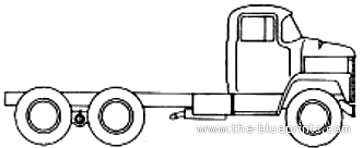 Truck Dodge C700 (1965) - drawings, dimensions, pictures