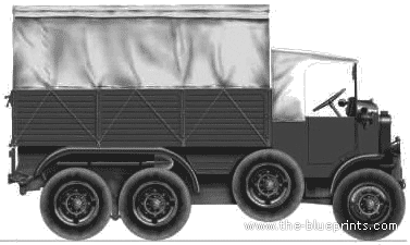Truck Dovunque 35 - drawings, dimensions, pictures