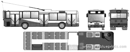 Eko-Trol truck - drawings, dimensions, pictures