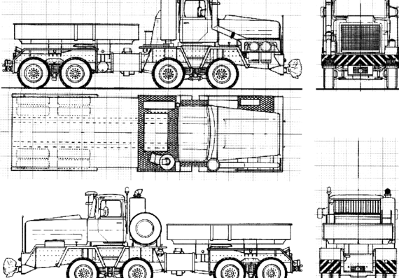 Truck Faun HZ 50.60 (1978) - drawings, dimensions, pictures