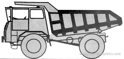 Truck Faun K25 28t (1966) - drawings, dimensions, pictures
