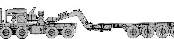 Faun SLT 50-2 Elefant truck - drawings, dimensions, figures