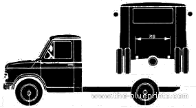 Truck Fiat 616 N2 (1968) - drawings, dimensions, figures