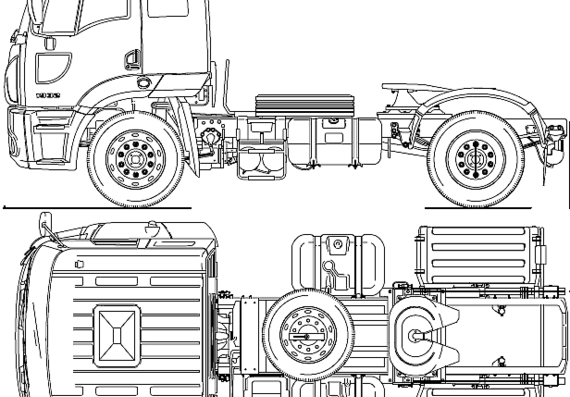 Грузовик Ford BR C1932 (2011) - чертежи, габариты, рисунки