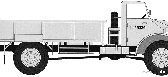 Ford CMP 60L truck - drawings, dimensions, pictures