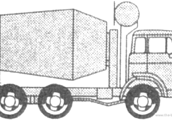 Грузовик Ford CT700 (1980) - чертежи, габариты, рисунки