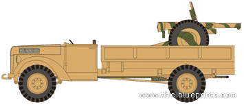 Ford D V3000 FFT truck - drawings, dimensions, figures