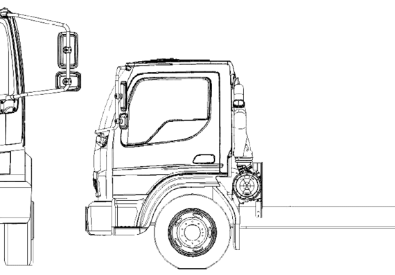Ford LCF truck (2006) - drawings, dimensions, pictures