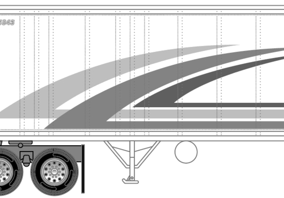 Freightliner Conventional truck - drawings, dimensions, pictures