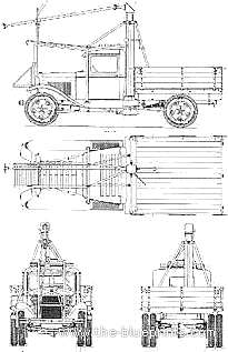 Грузовик GAZ-AA AC-1 (1939) - чертежи, габариты, рисунки