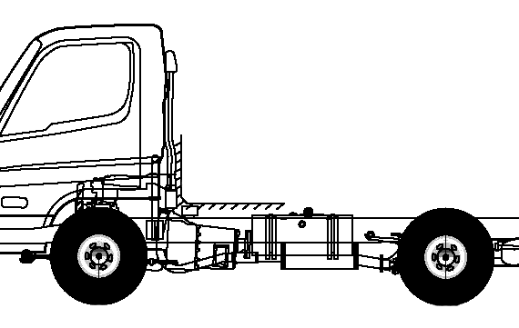Hyundai HD45 truck (2008) - drawings, dimensions, pictures
