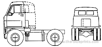 Truck International DCO-405 - drawings, dimensions, pictures