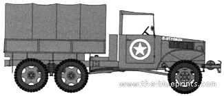 Truck International M-5 - drawings, dimensions, figures