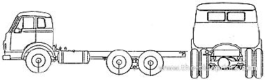 Truck International VCOF-190 - drawings, dimensions, figures
