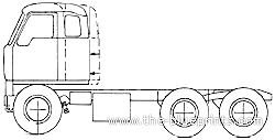 Truck International VCOT-405 L - drawings, dimensions, figures