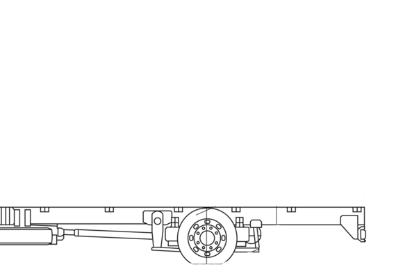 Грузовик Iveco ML180 E28 - чертежи, габариты, рисунки