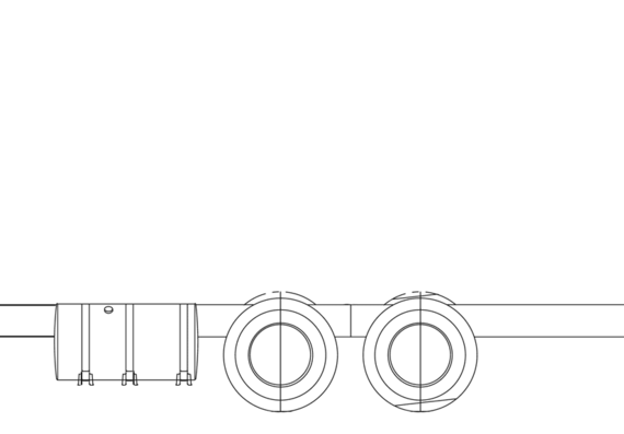 Грузовик Iveco Stralis AD10 8x4 - чертежи, габариты, рисунки