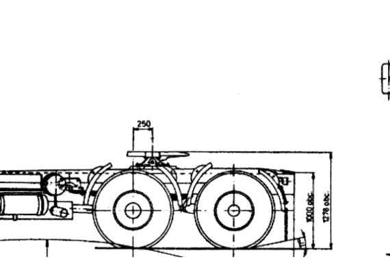 Jelcz C620 truck (1995) - drawings, dimensions, pictures