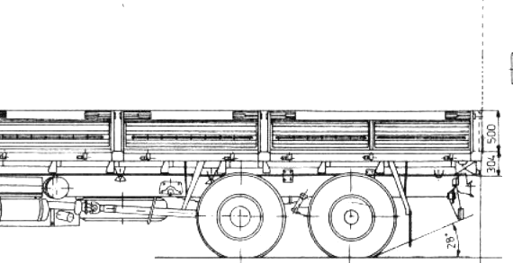 Jelcz S416 truck (1995) - drawings, dimensions, pictures
