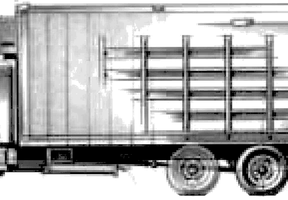 Kenworth T300 truck (2005) - drawings, dimensions, figures